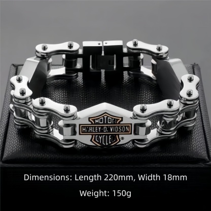 Harley motorcycle track bracelet