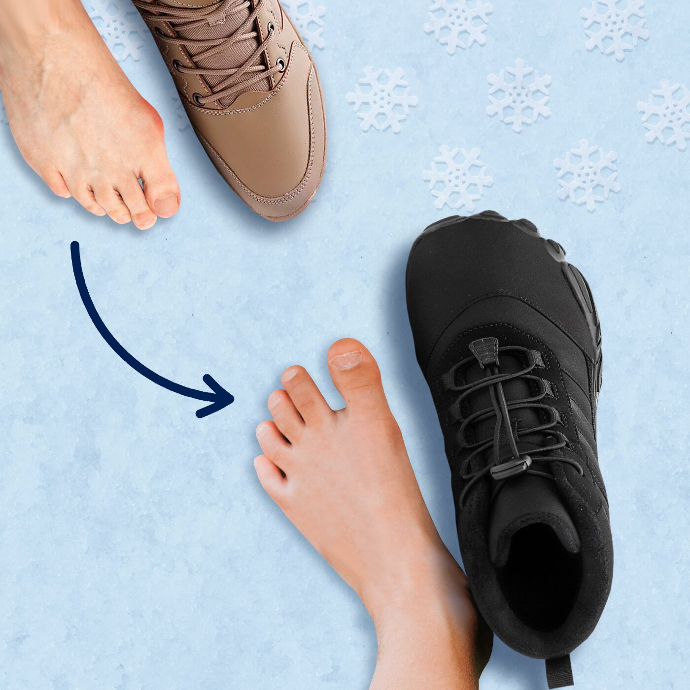 Room for Your Toes to Breathe