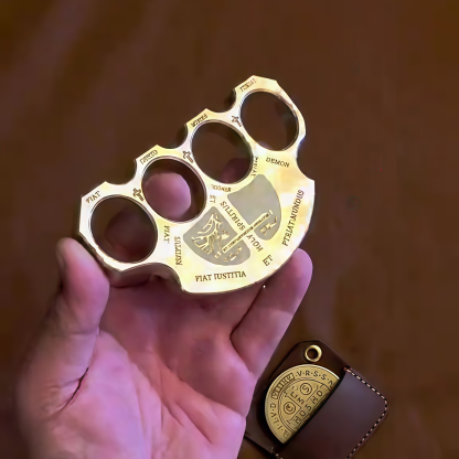 Golden Holy Cross Creative Finger Protector