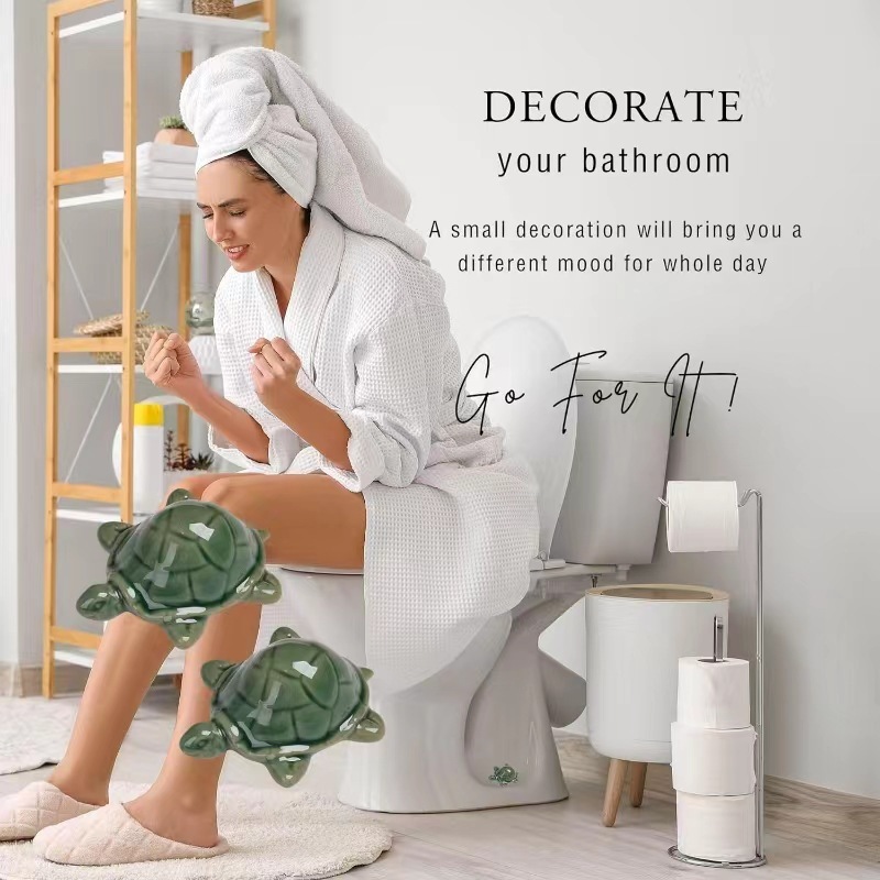 Decorative toilet bolt caps