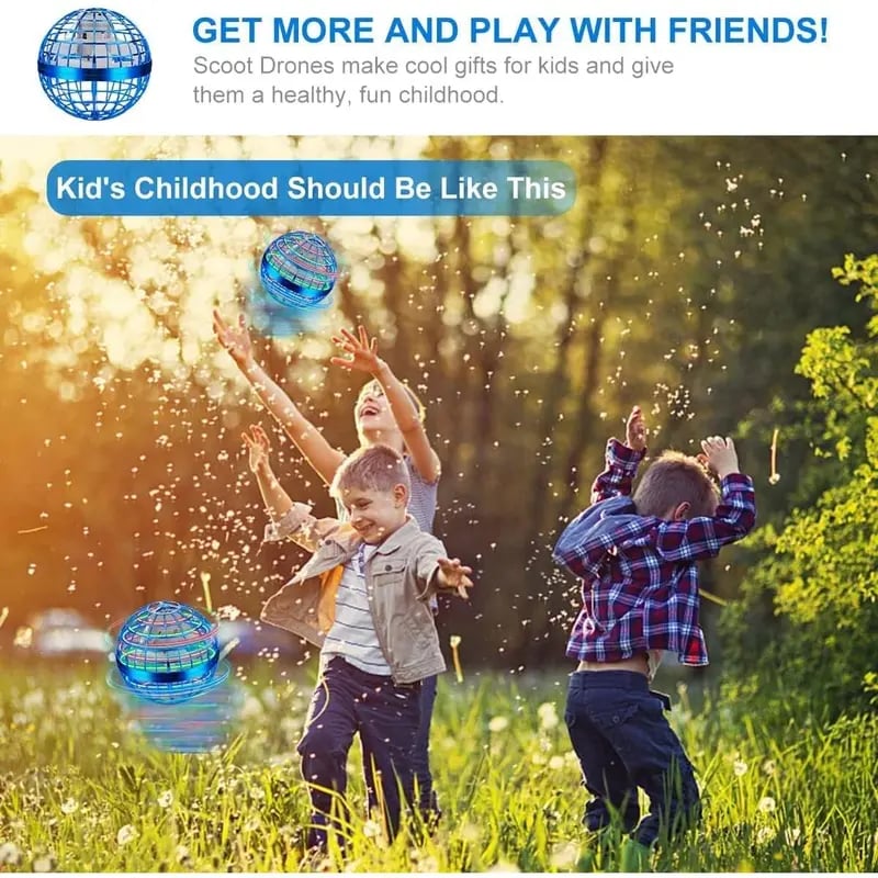 Anti-Gravity Boomerang Ball