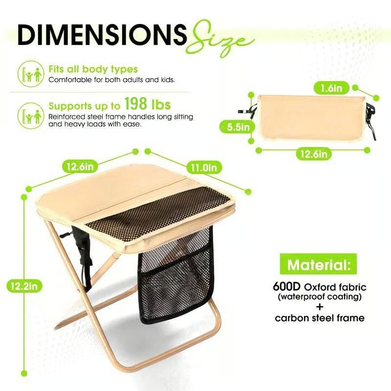 Camping Chairs, Christmas first choice, 1.5 lbs ultra light