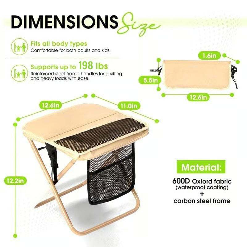 Camping Chairs, Christmas first choice, 1.5 lbs ultra light