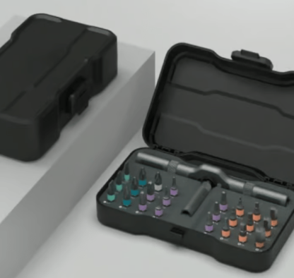 🔥24 in 1 DlY Screwdriver Set Magnetic Compact and Portable Ratchet Screwdriver