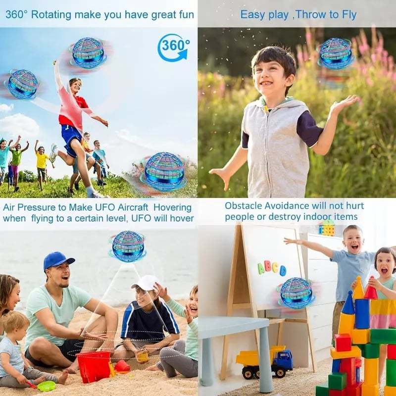 Anti-Gravity Boomerang Ball