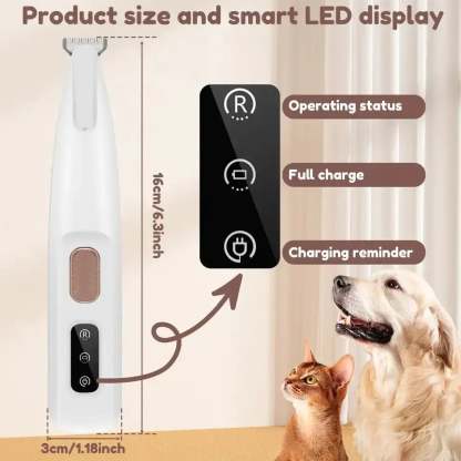 ⏰🐕Rechargeable Pet Hair Trimmer Kit ✨