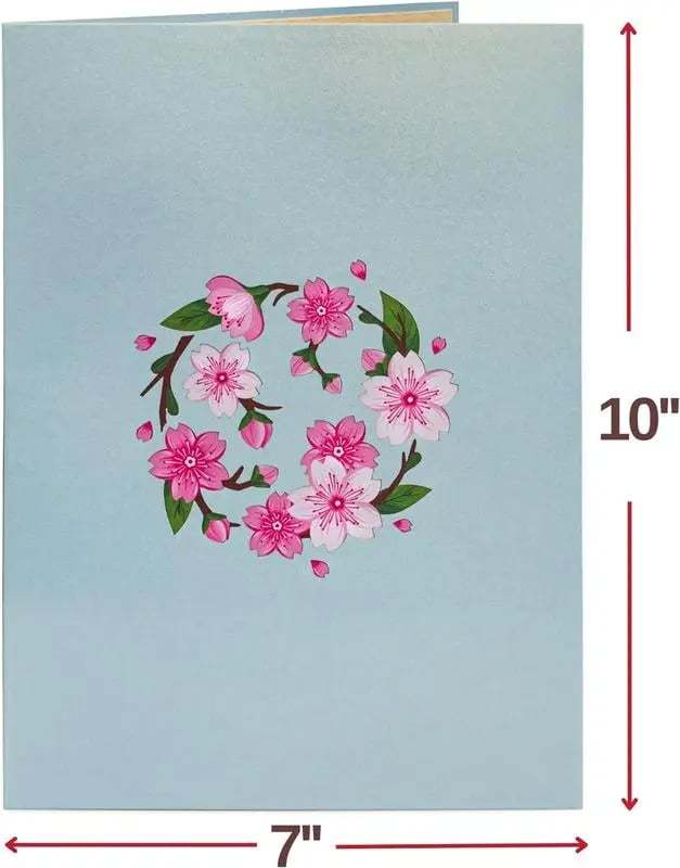 2-in-1 Gift & Décor for Every Moment🌸3D Flower Bouquet Pop Up Card