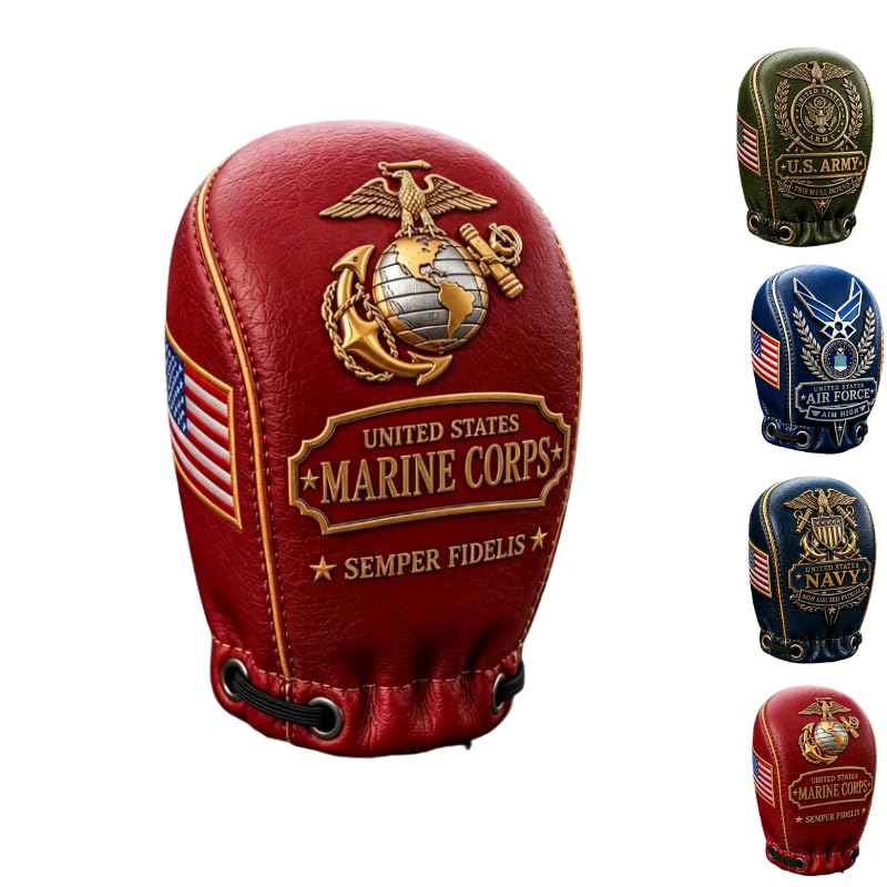 Universal Leather Car Shift Knob Cover
