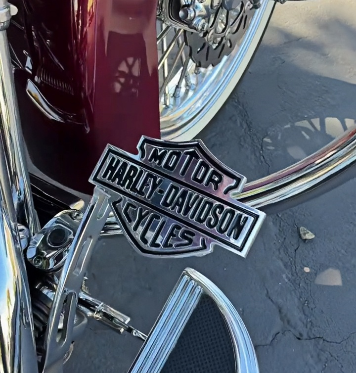 Harley icon custom metal pedals