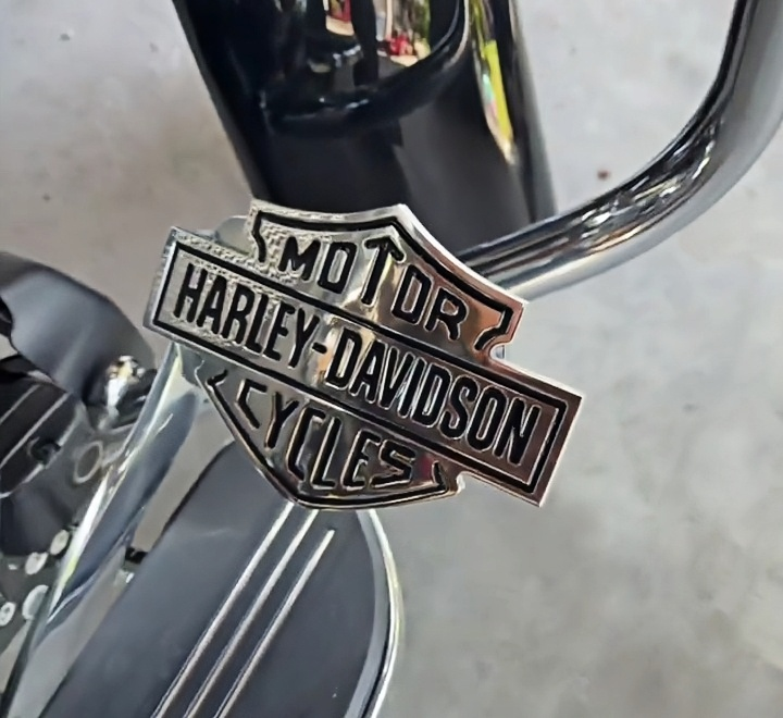 Harley icon custom metal pedals