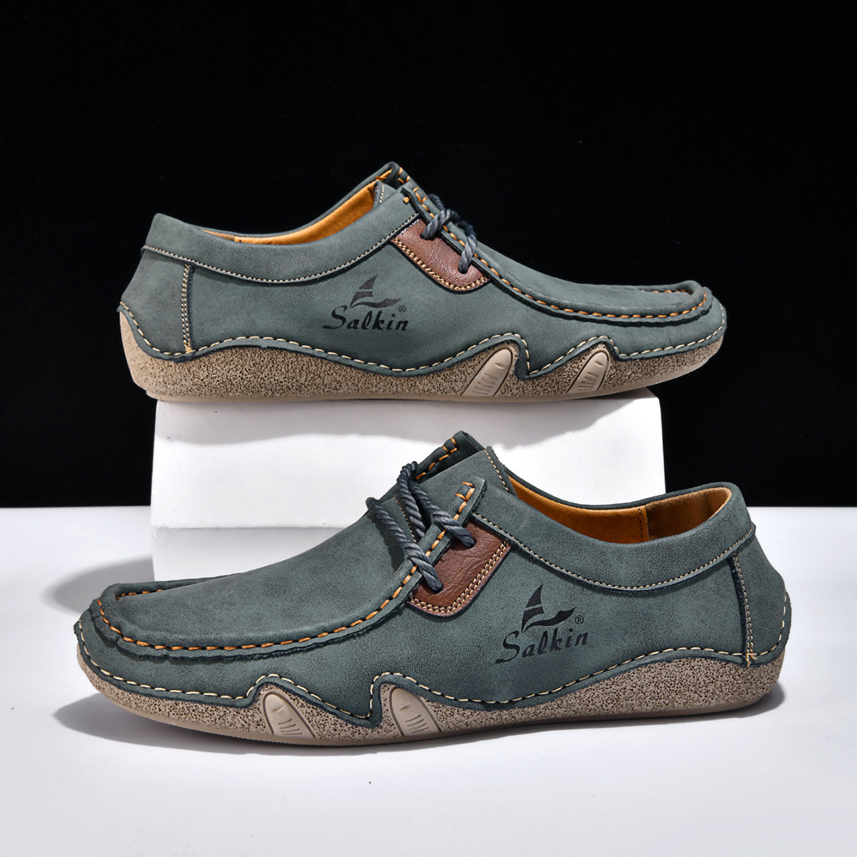 ⏰Limited Time Sale 70% OFF  Precision Stitched Ortho-Flex Leather Loafers
