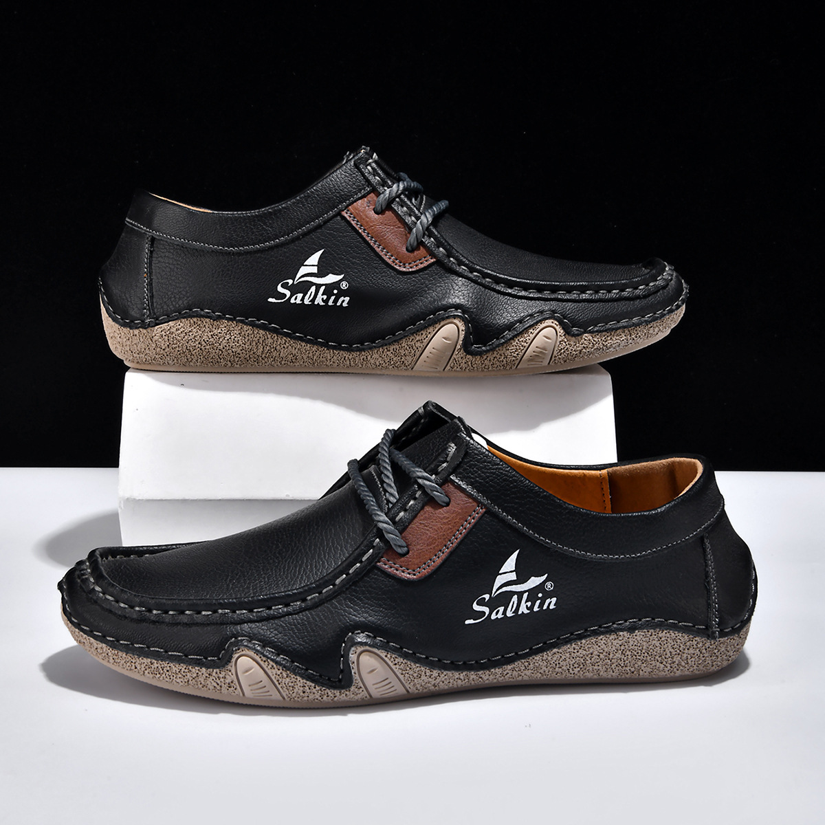 ⏰Limited Time Sale 70% OFF  Precision Stitched Ortho-Flex Leather Loafers