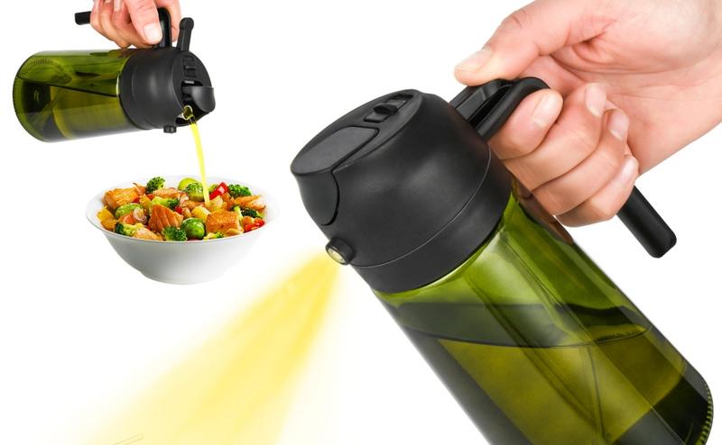 Refillable cooking oil sprayer