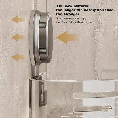 🔥Clearance Sale🎄3-Pack Gun Gray Plastic Triangle Suction Cup