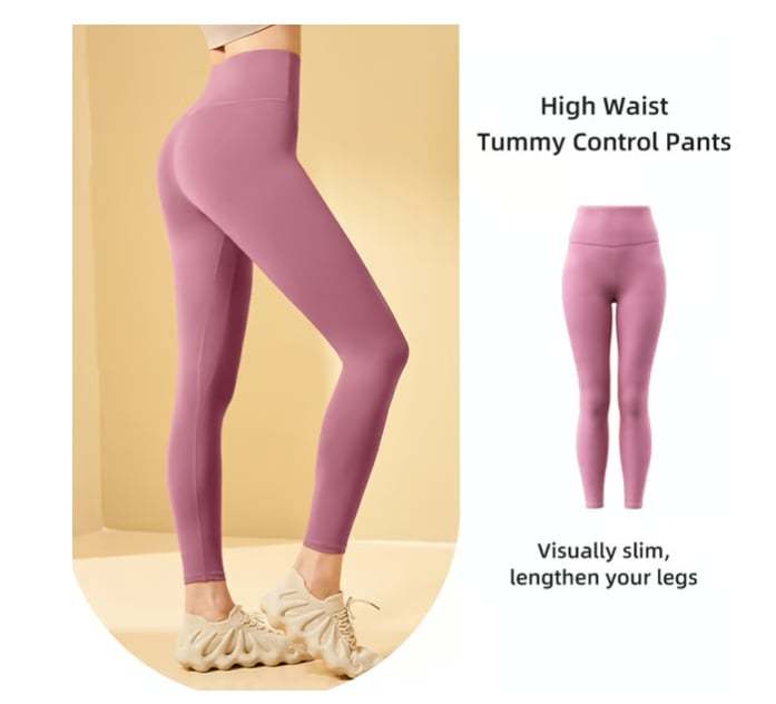 🔥Medium-high waist Tummy Control Shaping Training Leggings-LivanaGoods