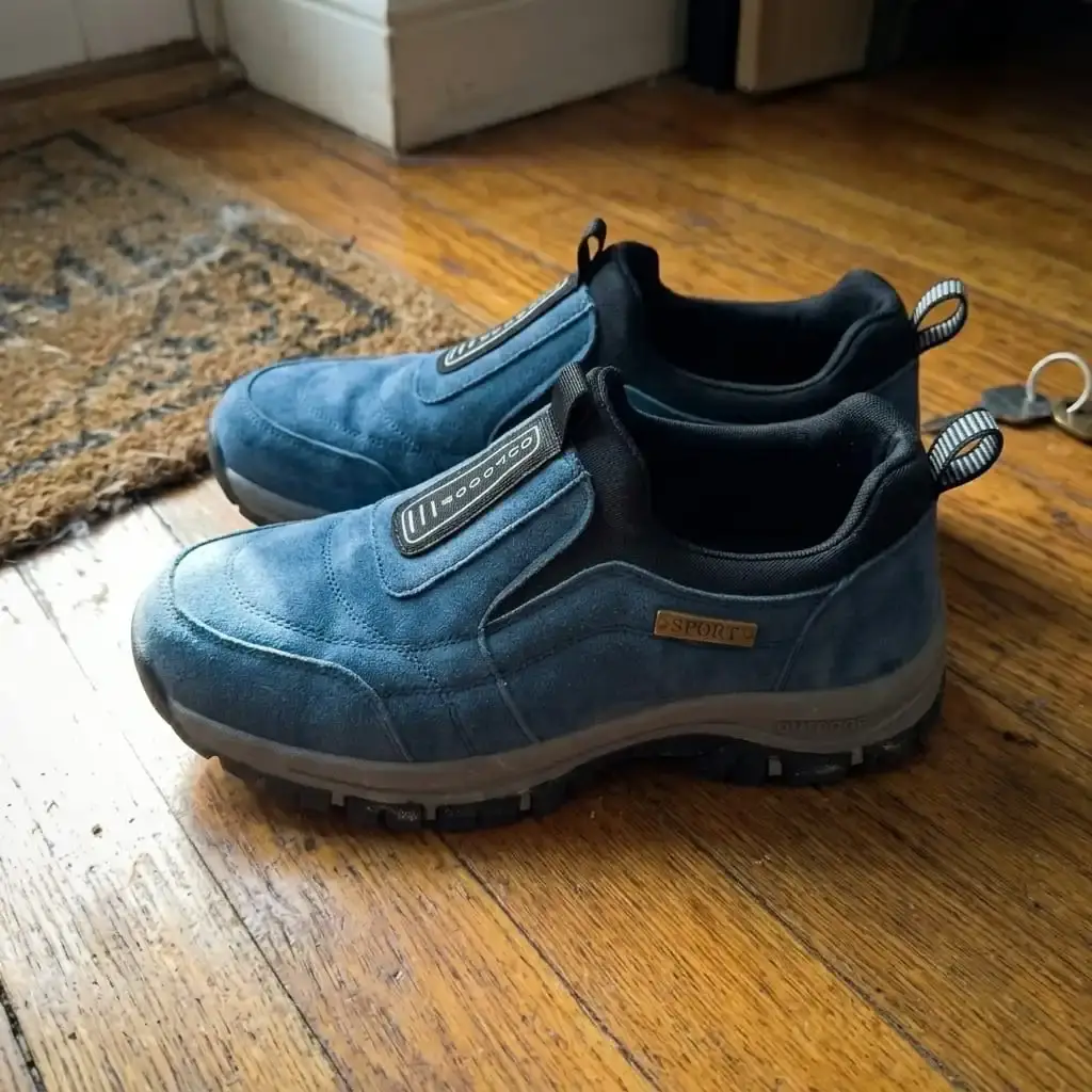 Customer photo of shoes on feet