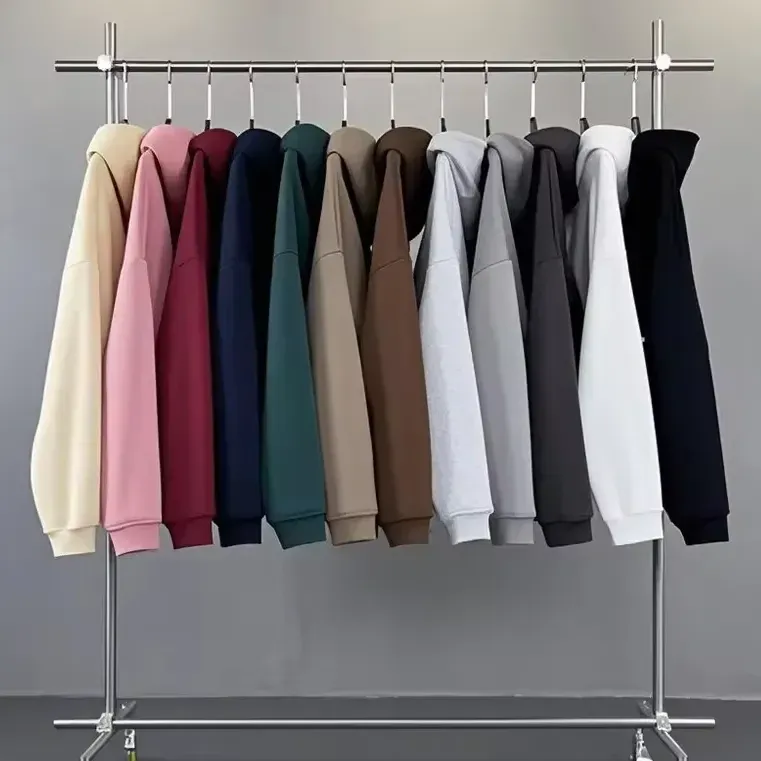 Custom Men's Clothing Hoodies Sweatshirts Pullover Streetwear Top Quality 100% Cotton Heavyweight Puff Printing Hoodie for Men