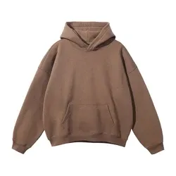 Wholesale Men's Clothing Hoodies Sweatshirts Pullover Streetwear Top Quality 100% Cotton Heavyweight Puff Printing Men Hoodie