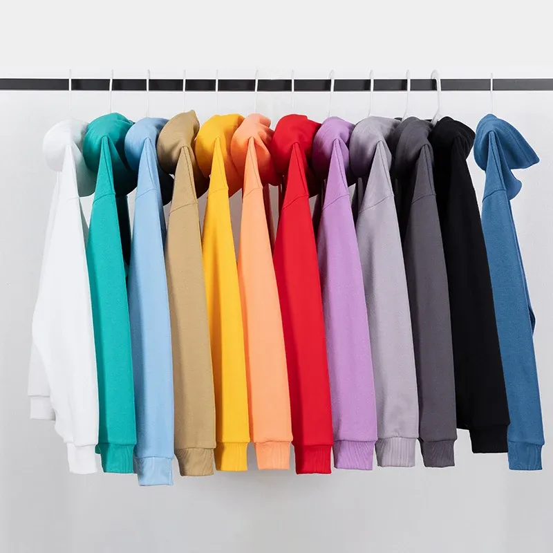 Custom Logo 330gsm Hoodies Unisex Sweatshirts Tracksuits Men's Clothing Pullover Hoodie Manufacturers