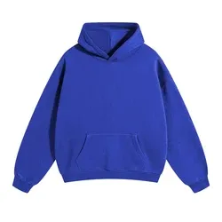 Wholesale Men's Clothing Hoodies Sweatshirts Pullover Streetwear Top Quality 100% Cotton Heavyweight Puff Printing Men Hoodie