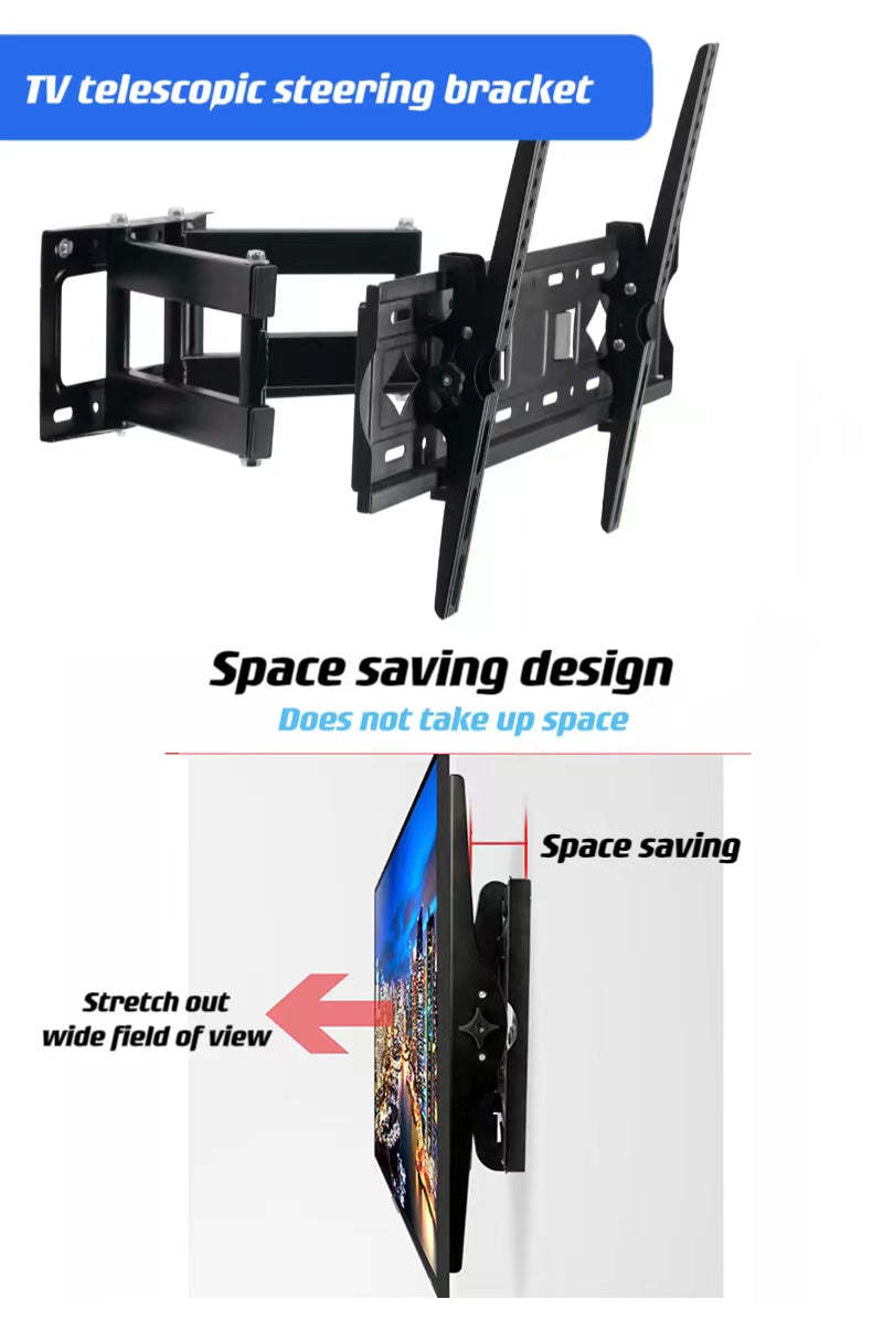 Ultra-thin embedded TV telescopic hanger