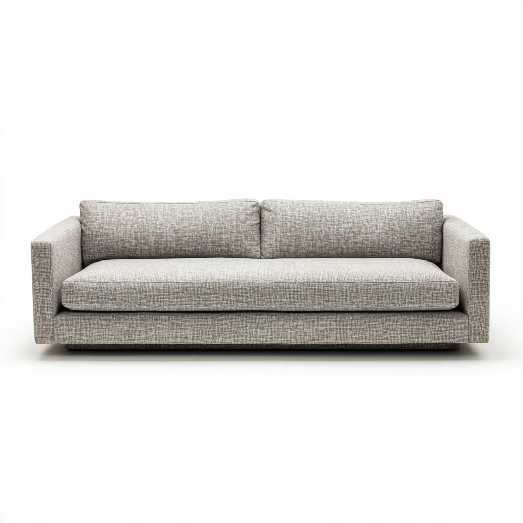 Zweisitzer-Sofa Stoff 180x94x80 cm - Hellgrau - Für Wohnzimmer - Modernes Design