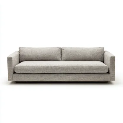 Zweisitzer-Sofa Stoff 180x94x80 cm - Hellgrau - Für Wohnzimmer - Modernes Design