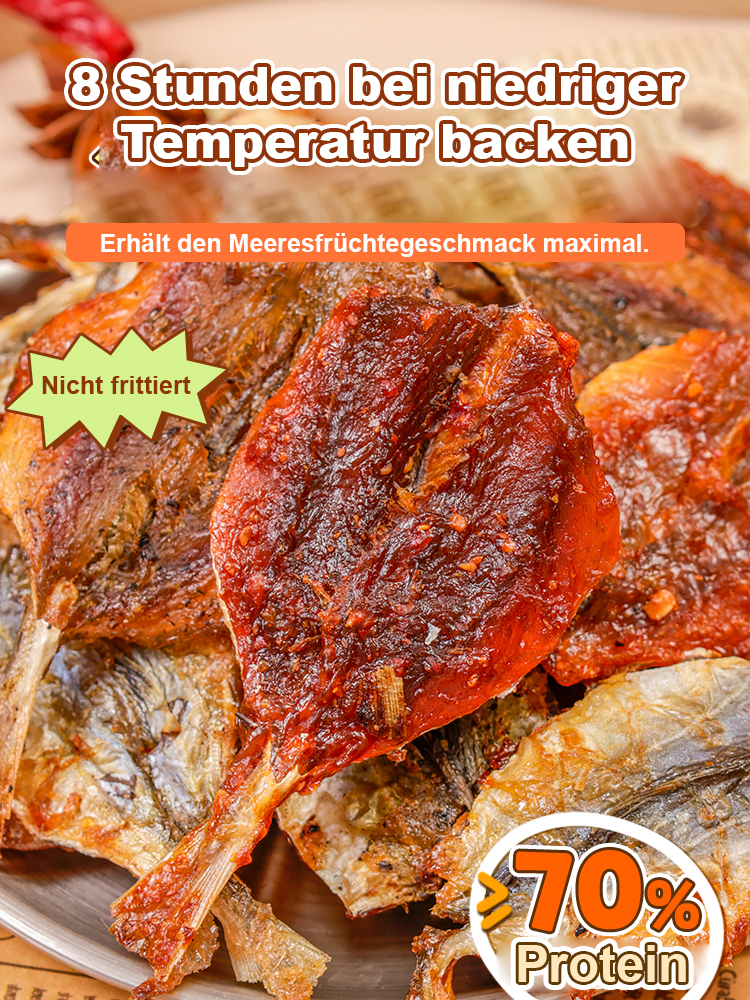 Kalcium- & proteinreich tieftemperaturgebackenes Reichlingsfilet