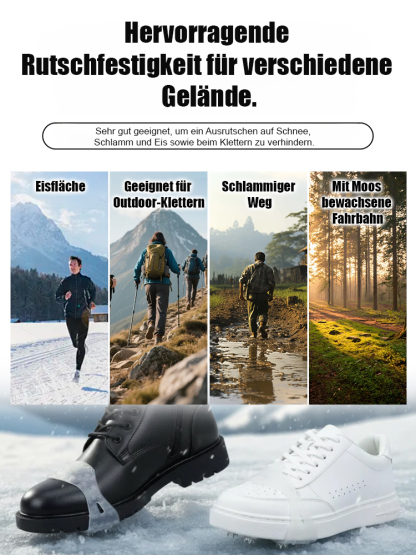 Outdoor-Schneewandern unsichtbare Eiskrallen