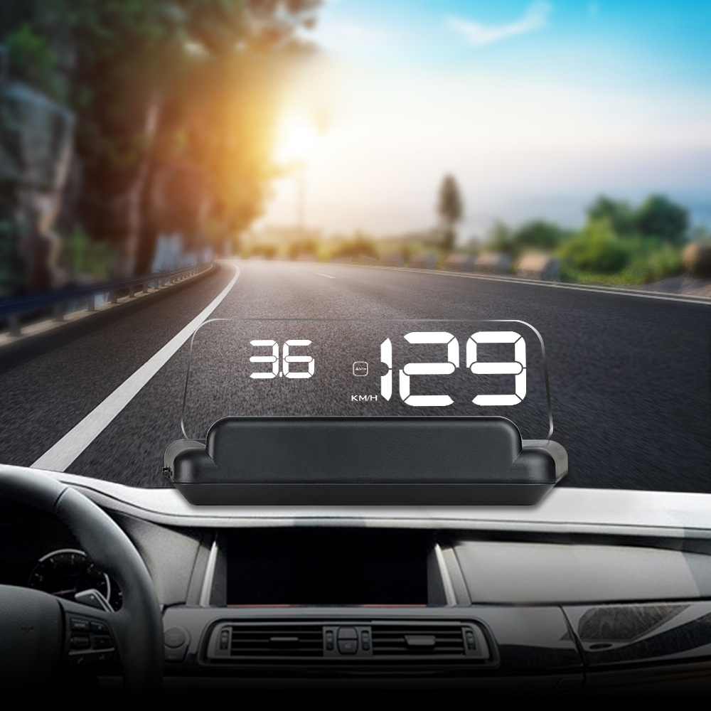 ✅ Auto-HD-HUD-Display 👉 🗺️ GPS, 🚦 Tempo, ⚠️ Warnungen & 📱 Fahr-Infos – alles sicher im Blick! 👁️🚗