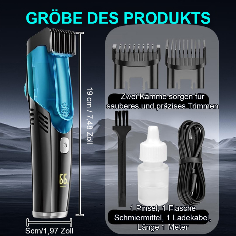 Auto-Haarabsaug-Rasierer!