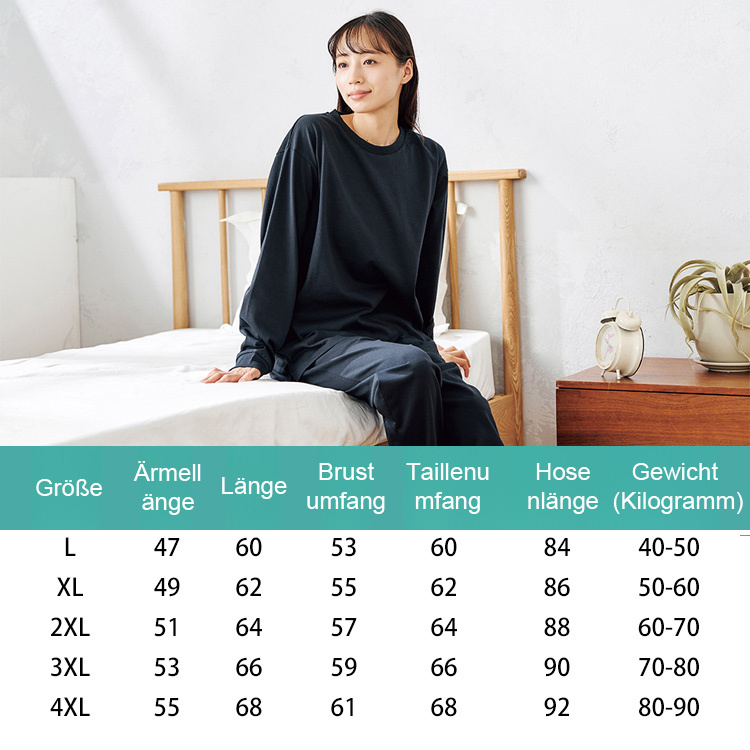 Ermüdungs-reduzierender & schlafverbessernder Hausanzug