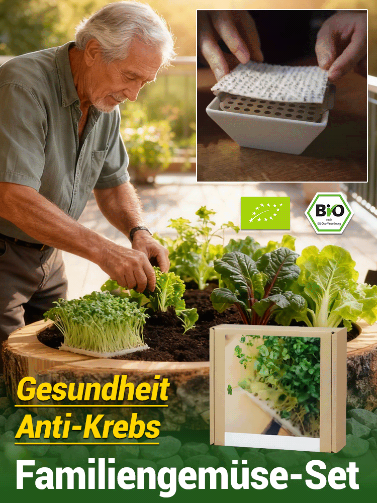 Gesundheit Anti-Krebs Familiengemüse-Set