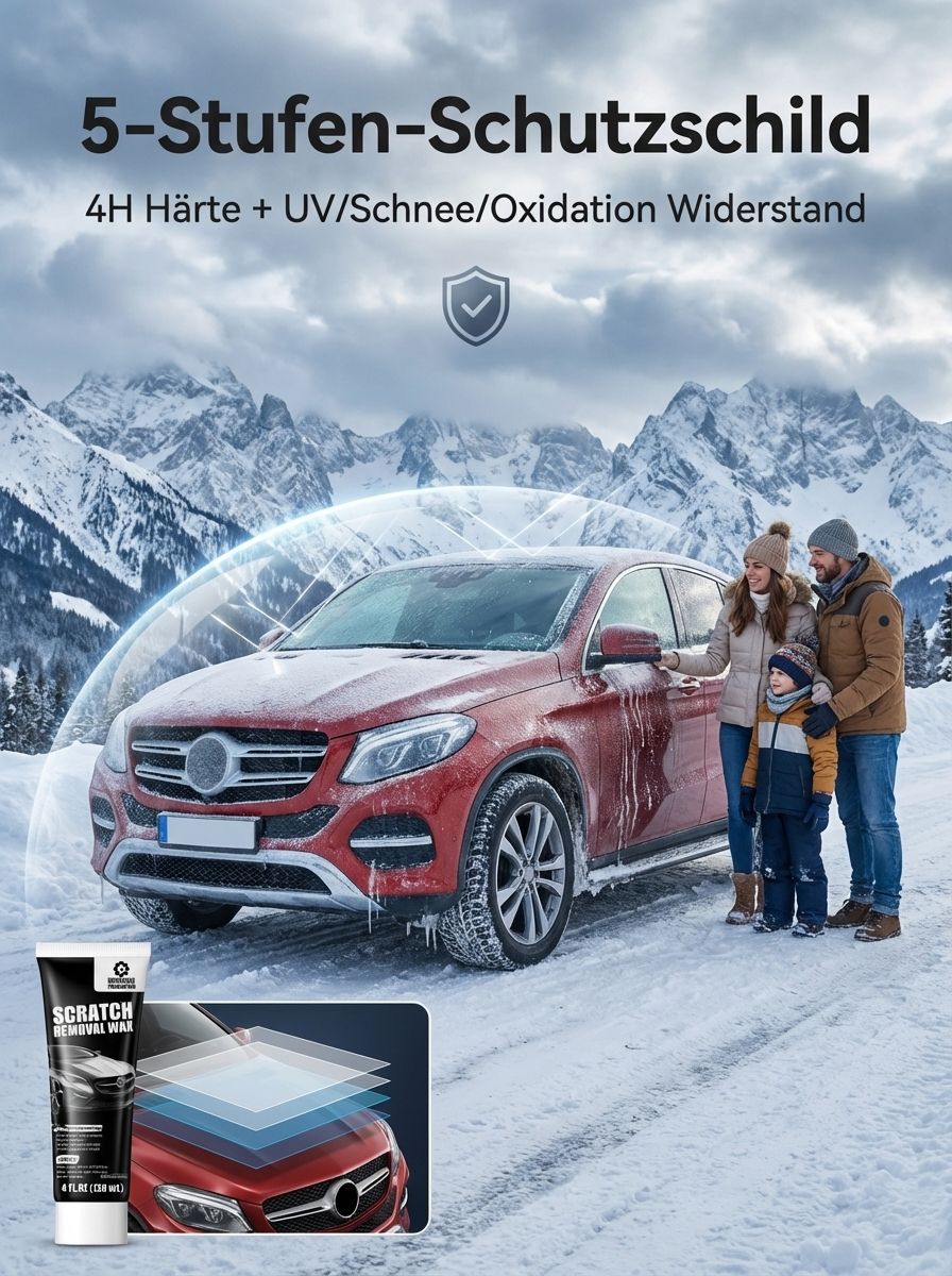 ✨Mit einem Wischen kratzerfrei – Tiefenreparaturwachs für Autolacke