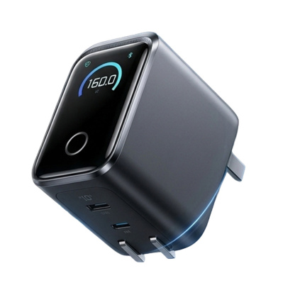 Profi-GaN³ Schnellladegerät (100W Echtzeit-Anzeige) – Für MacBook & iPhone