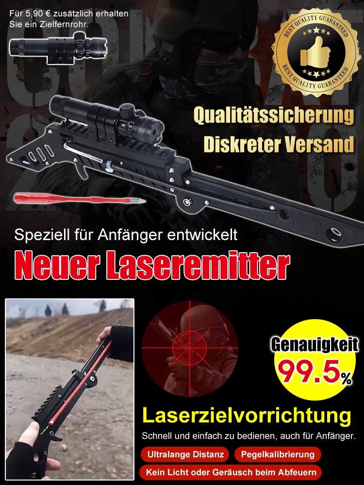 PrecisionStrike™ Präzisions-Zielgerät - 99,5% Genauigkeit innerhalb von 100m✨Tragbar,leistungsstark