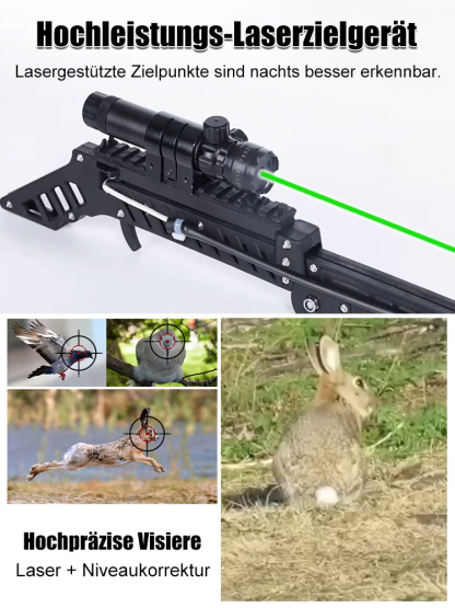 99,5 % Genauigkeit Mechanisches Klapp-Steinschleudergewehr