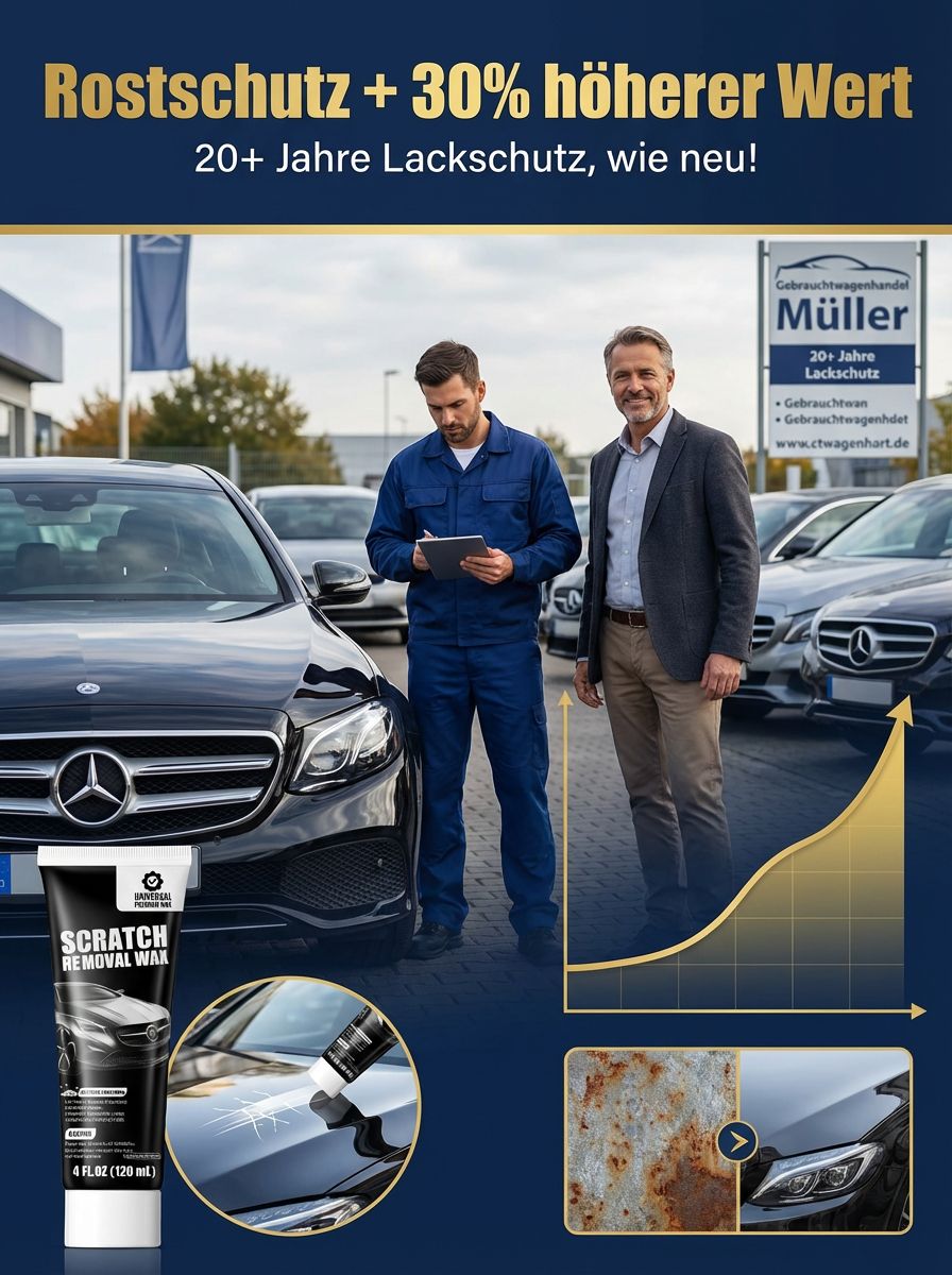 ✨Mit einem Wischen kratzerfrei – Tiefenreparaturwachs für Autolacke