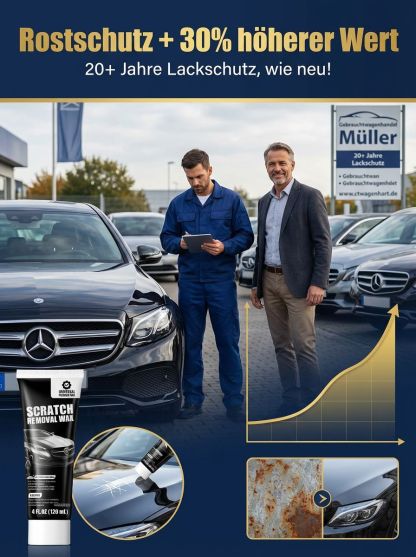 ✨Mit einem Wischen kratzerfrei – Tiefenreparaturwachs für Autolacke