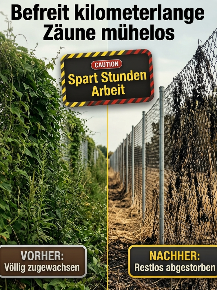 Einmal sprühen, die ganze saison ruhe
