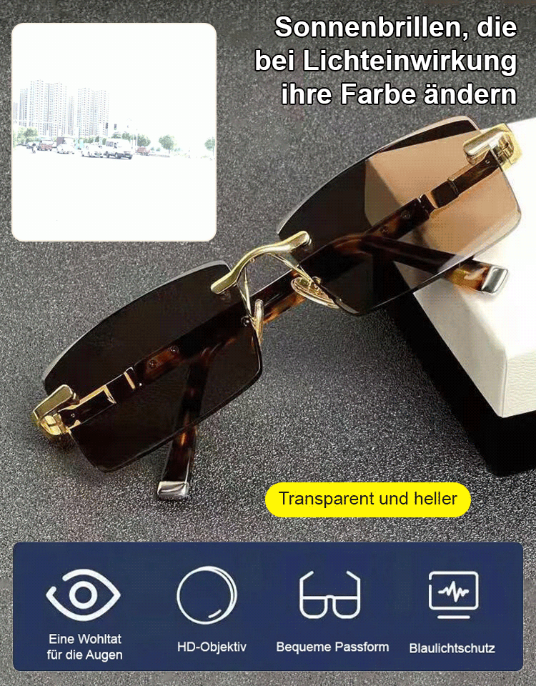  Natürliche Kristall-Lesebrille mit Autofokus zum Schutz der Augen