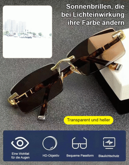  Natürliche Kristall-Lesebrille mit Autofokus zum Schutz der Augen