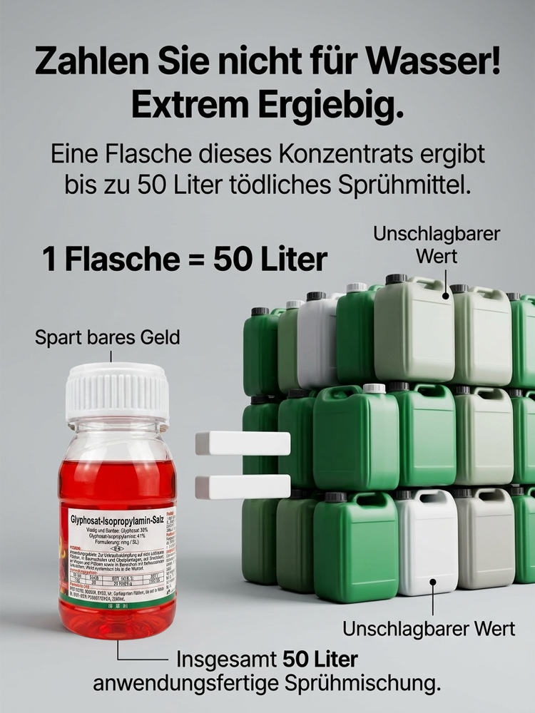 Einmal sprühen, die ganze saison ruhe