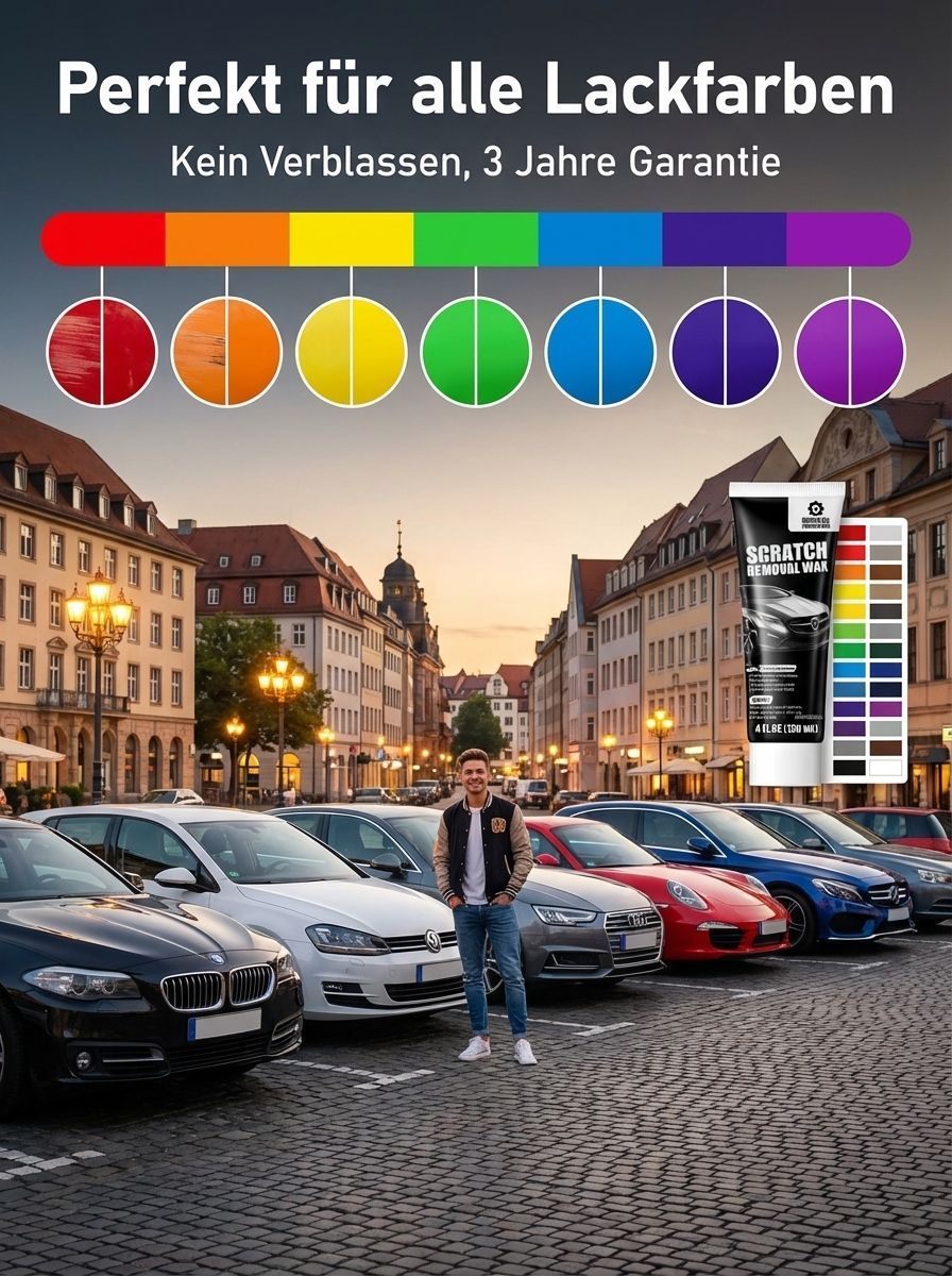✨Mit einem Wischen kratzerfrei – Tiefenreparaturwachs für Autolacke