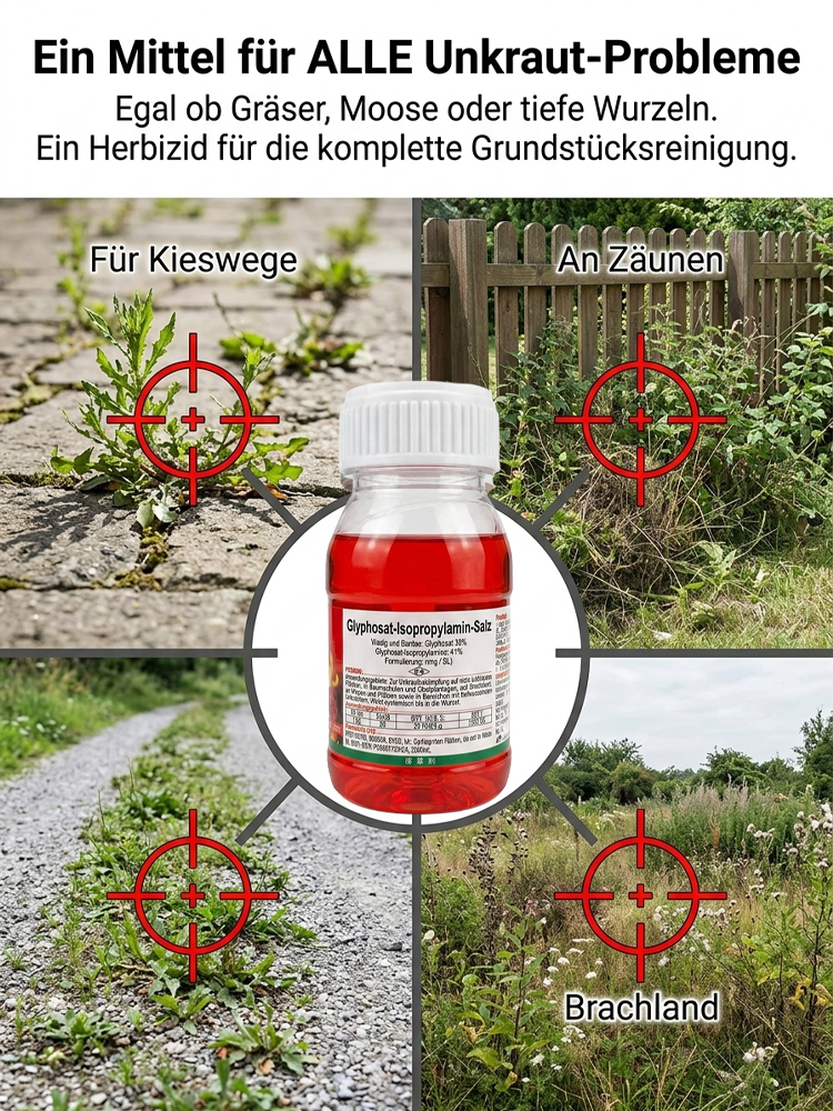 Einmal sprühen, die ganze saison ruhe