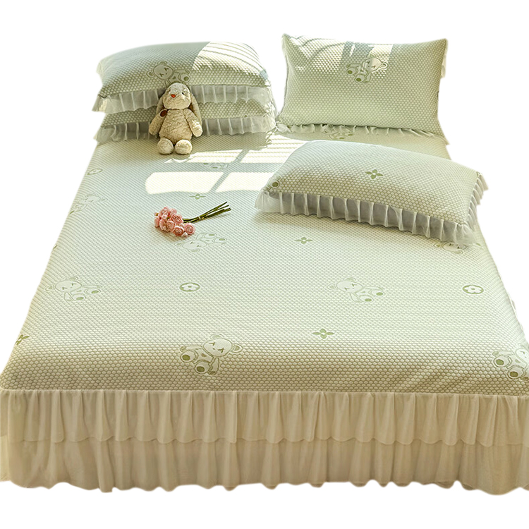 Waschbare, faltbare Eisseidenmatte im Prinzessinnenstil