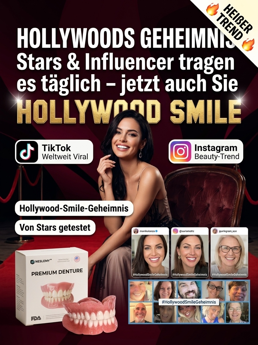 Vollprothesen in nur 3 Minuten! ✨ Perfekte Smile-Zahnprothese | Kein Zahnarzt, kein Kleber, keine Termine nötig 🏠