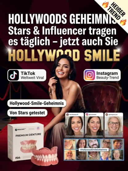 Vollprothesen in nur 3 Minuten! ✨ Perfekte Smile-Zahnprothese | Kein Zahnarzt, kein Kleber, keine Termine nötig 🏠