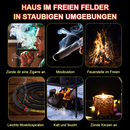 Kreativer Anhänger 📀Goldenes Feuerzeug fürs Leben – 100.000 Zündungen, wind- & wasserdicht!✨️