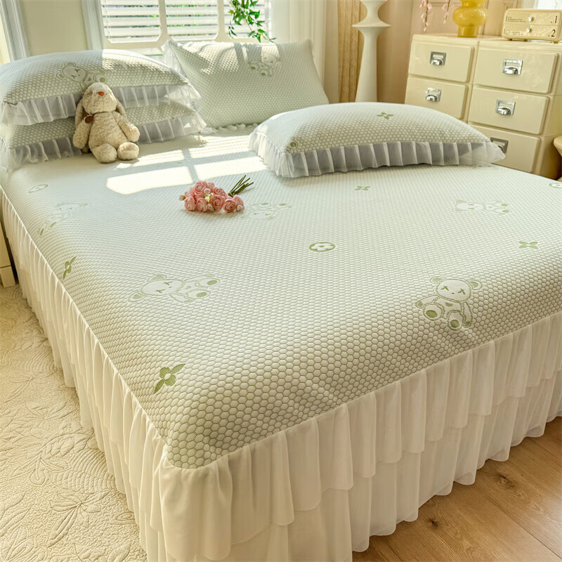 Waschbare, faltbare Eisseidenmatte im Prinzessinnenstil